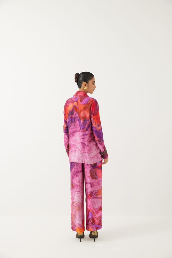 Studio Rigu — Red Sea Shirt & Trousers Co-ord