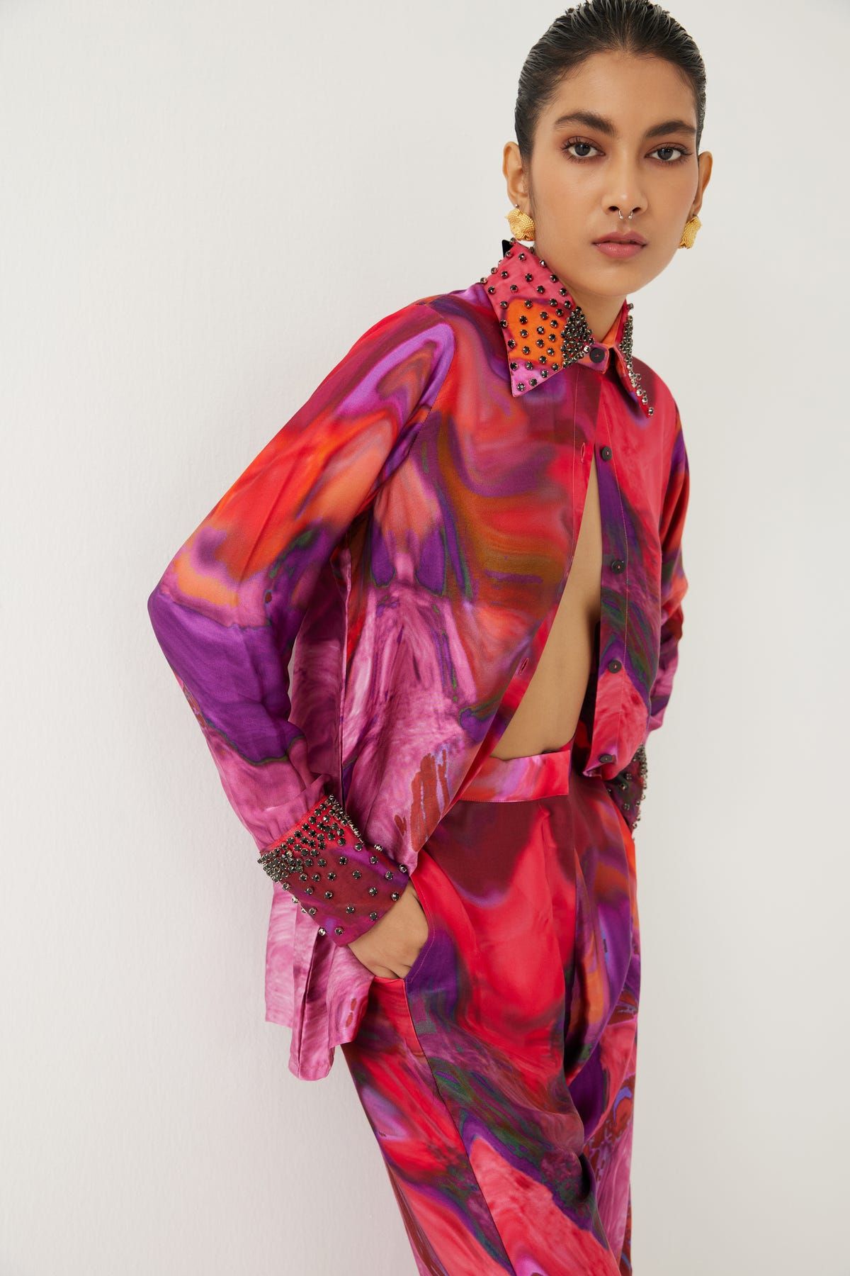 Red Sea Shirt & Trousers Co-ord - image 3