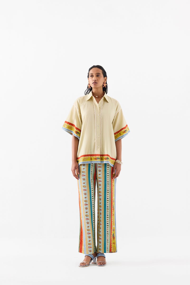 SEA SHELL SHIRT & TROUSERS