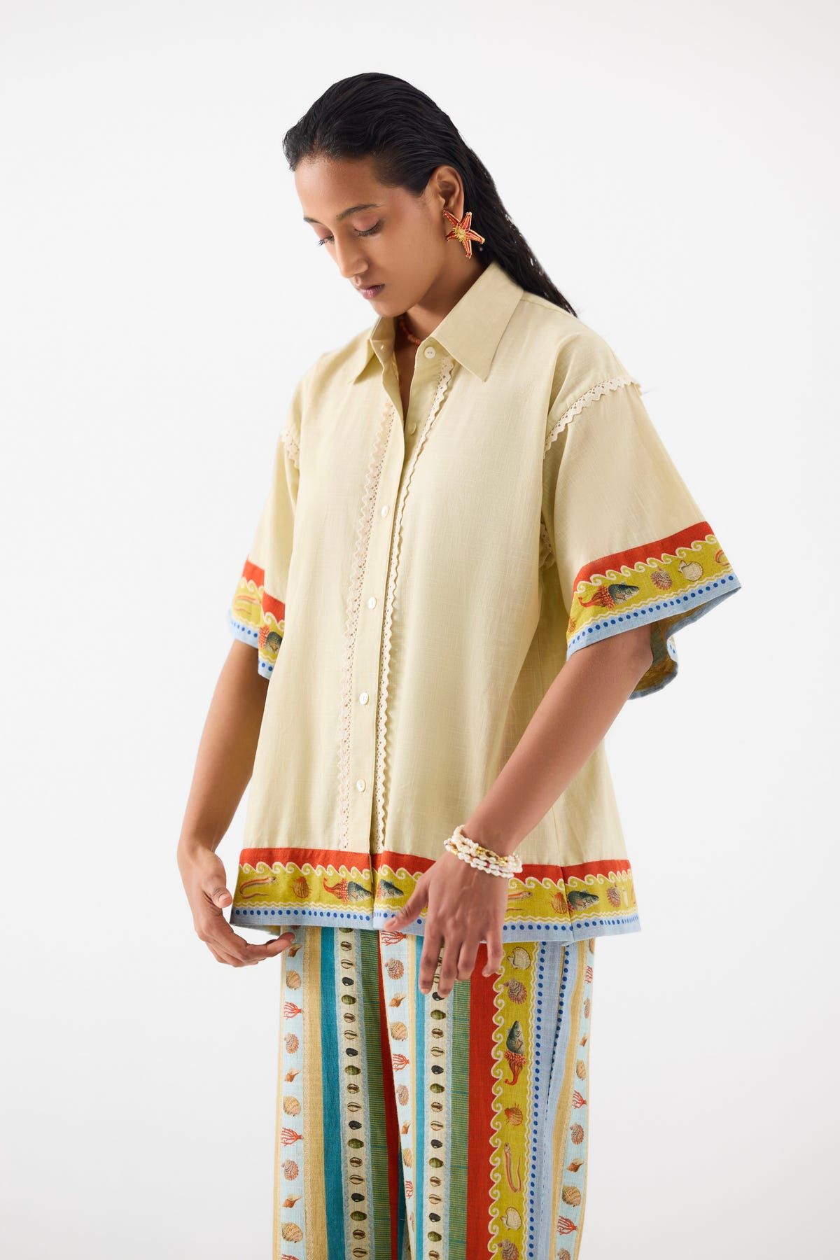 SEA SHELL SHIRT & TROUSERS - image 2