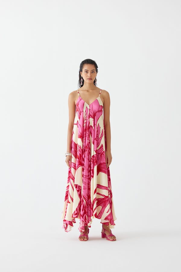 Studio Rigu — PINK APHRODITE STRAPPY DRESS