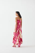 PINK APHRODITE STRAPPY DRESS view 3
