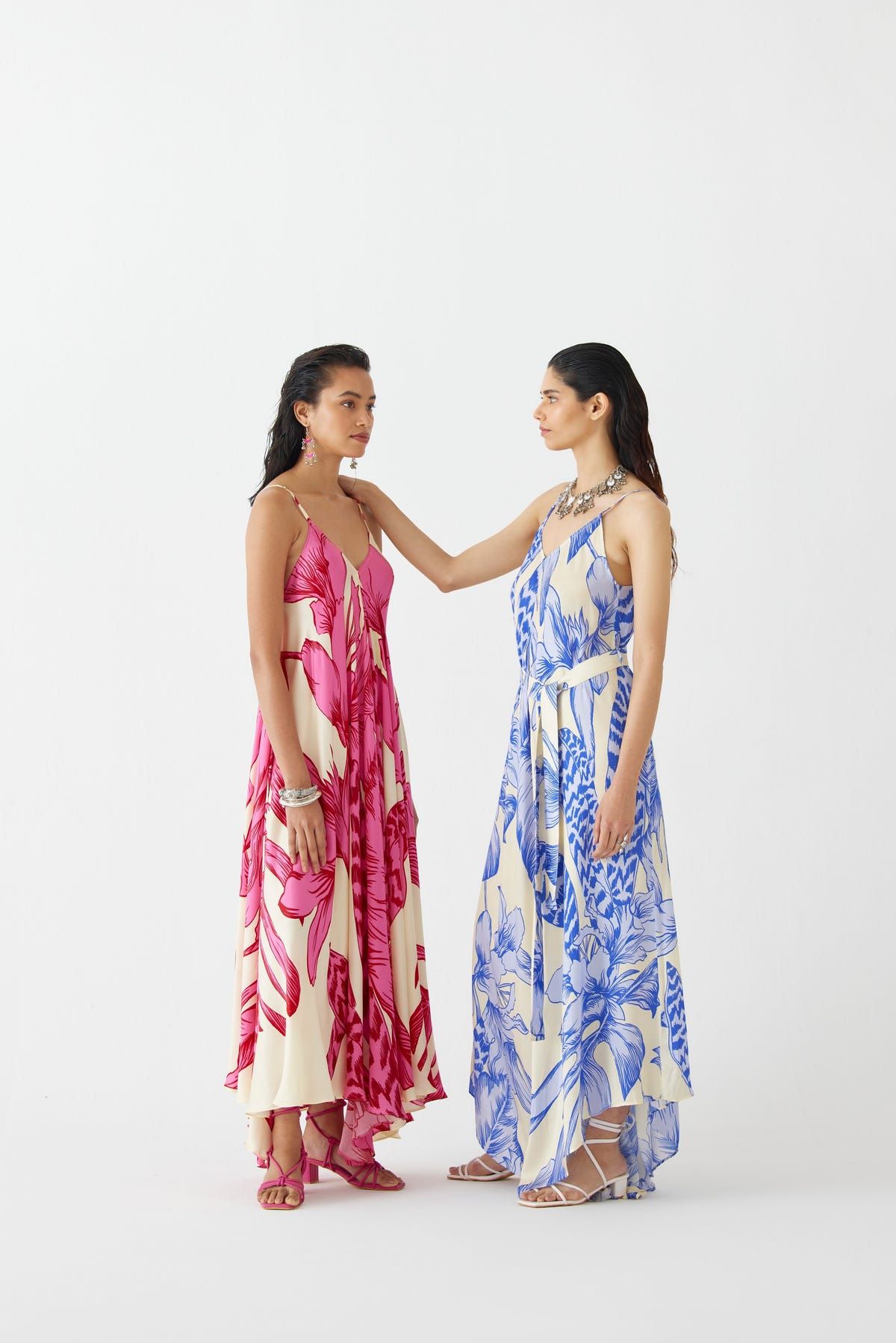 PINK APHRODITE STRAPPY DRESS - image 5
