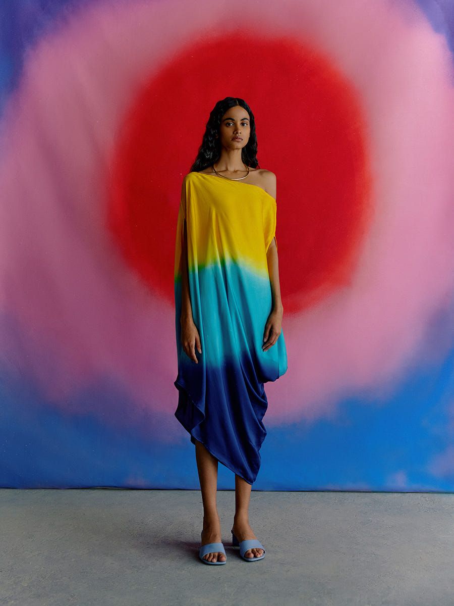 Leheriya Draped Dress - image 1