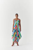 BRUSH STROKE STRAPPY JUMPSUIT view 1