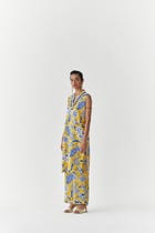 YELLOW PINEAPPLE  KURTA & PANTS CO-ORD view 4