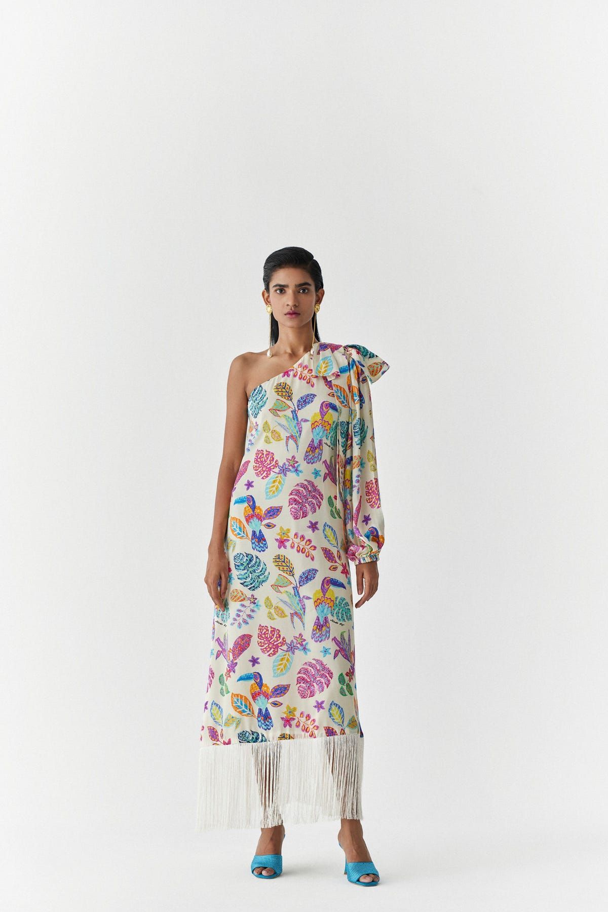 AMAZON ONE SHOULDER DRESS - image 1