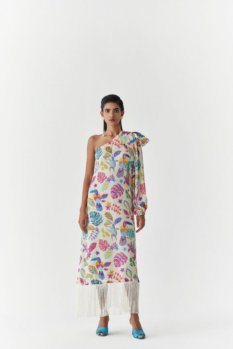 AMAZON ONE SHOULDER DRESS