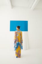 Aphrodite Draped Skirt & Blouse Co-ord view 3