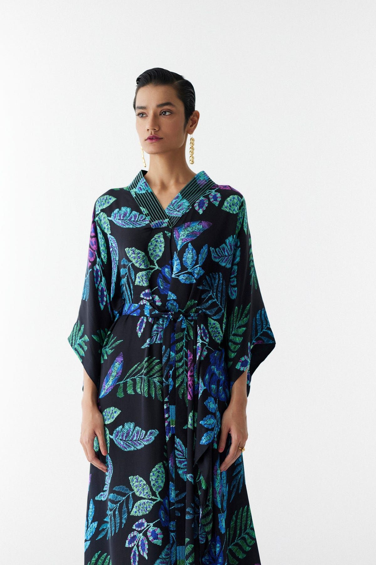 BLACK JUNGLE KAFTAN - image 2