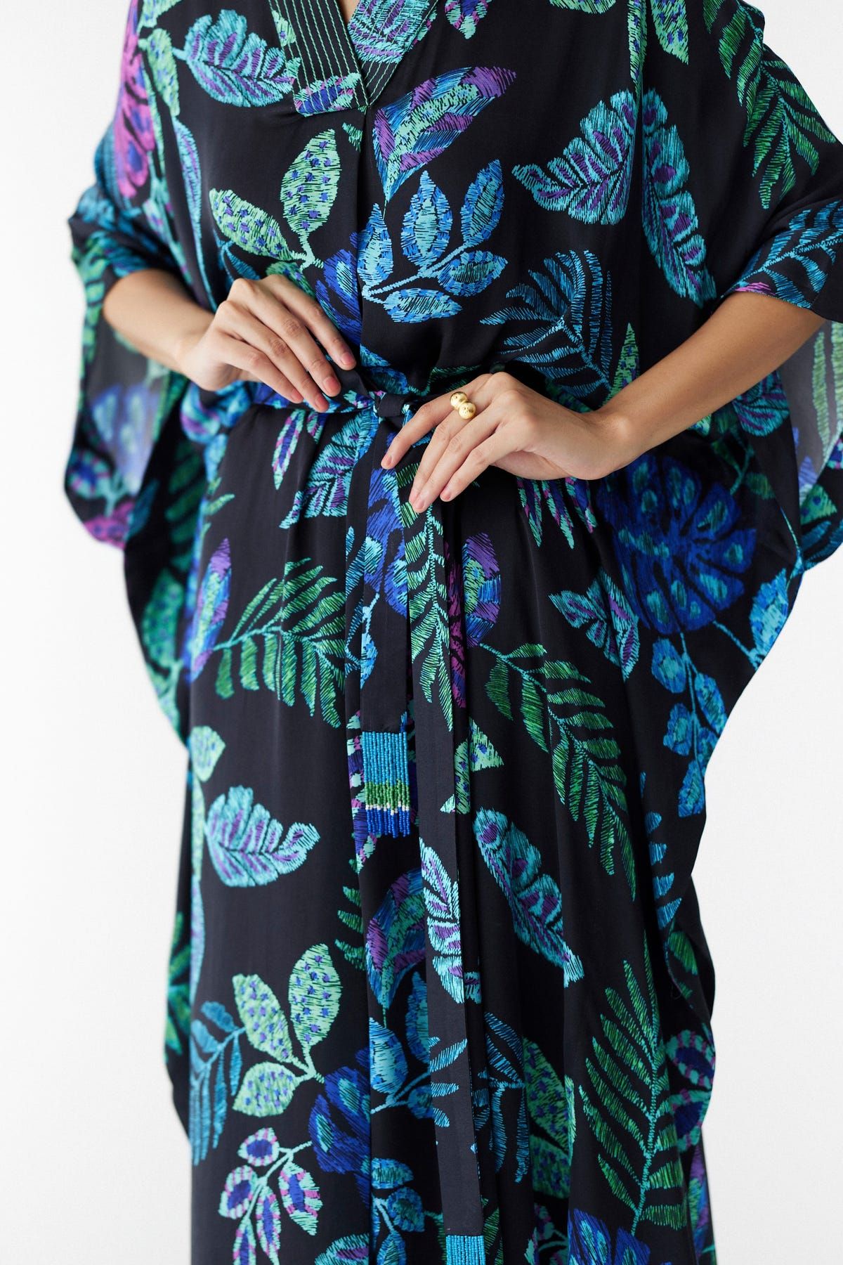 BLACK JUNGLE KAFTAN - image 3