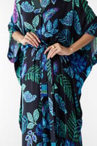BLACK JUNGLE KAFTAN view 3