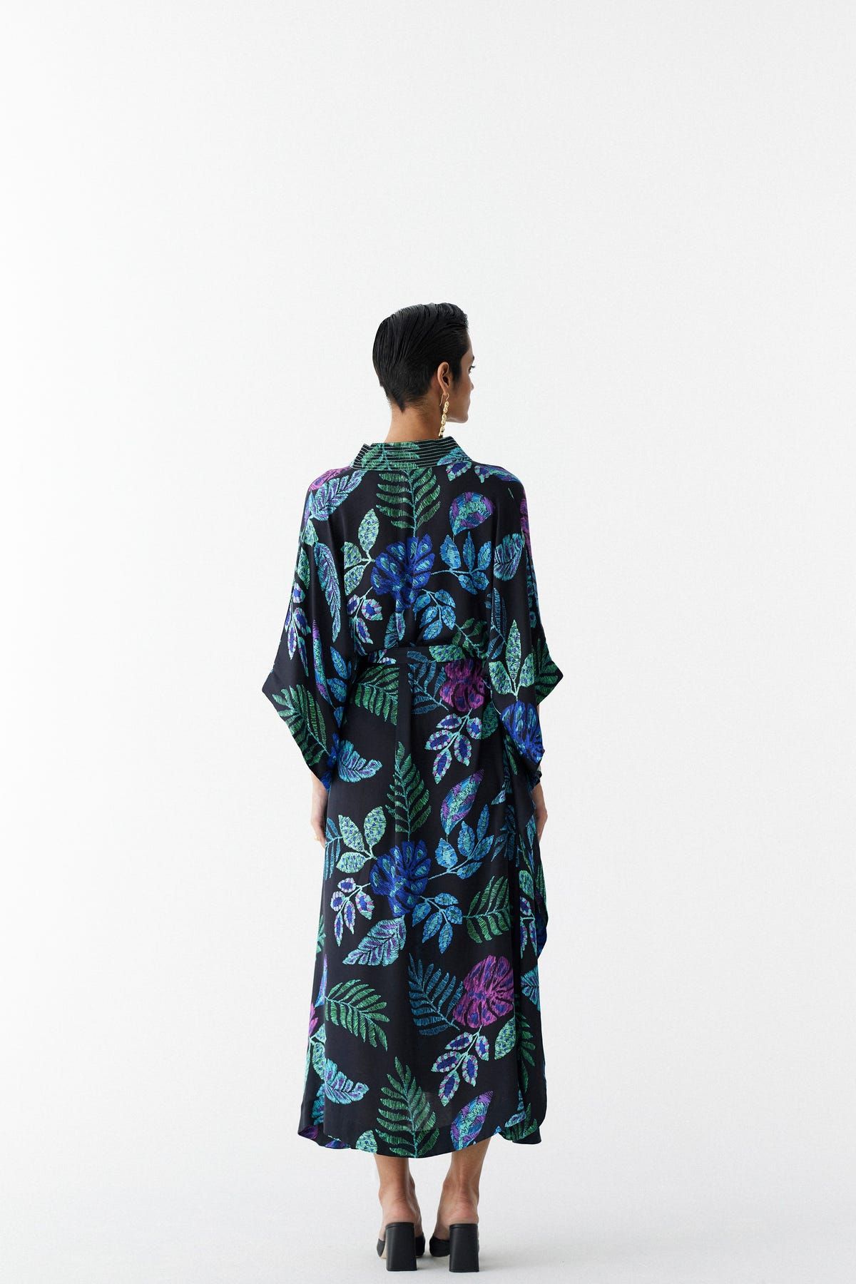 BLACK JUNGLE KAFTAN - image 4
