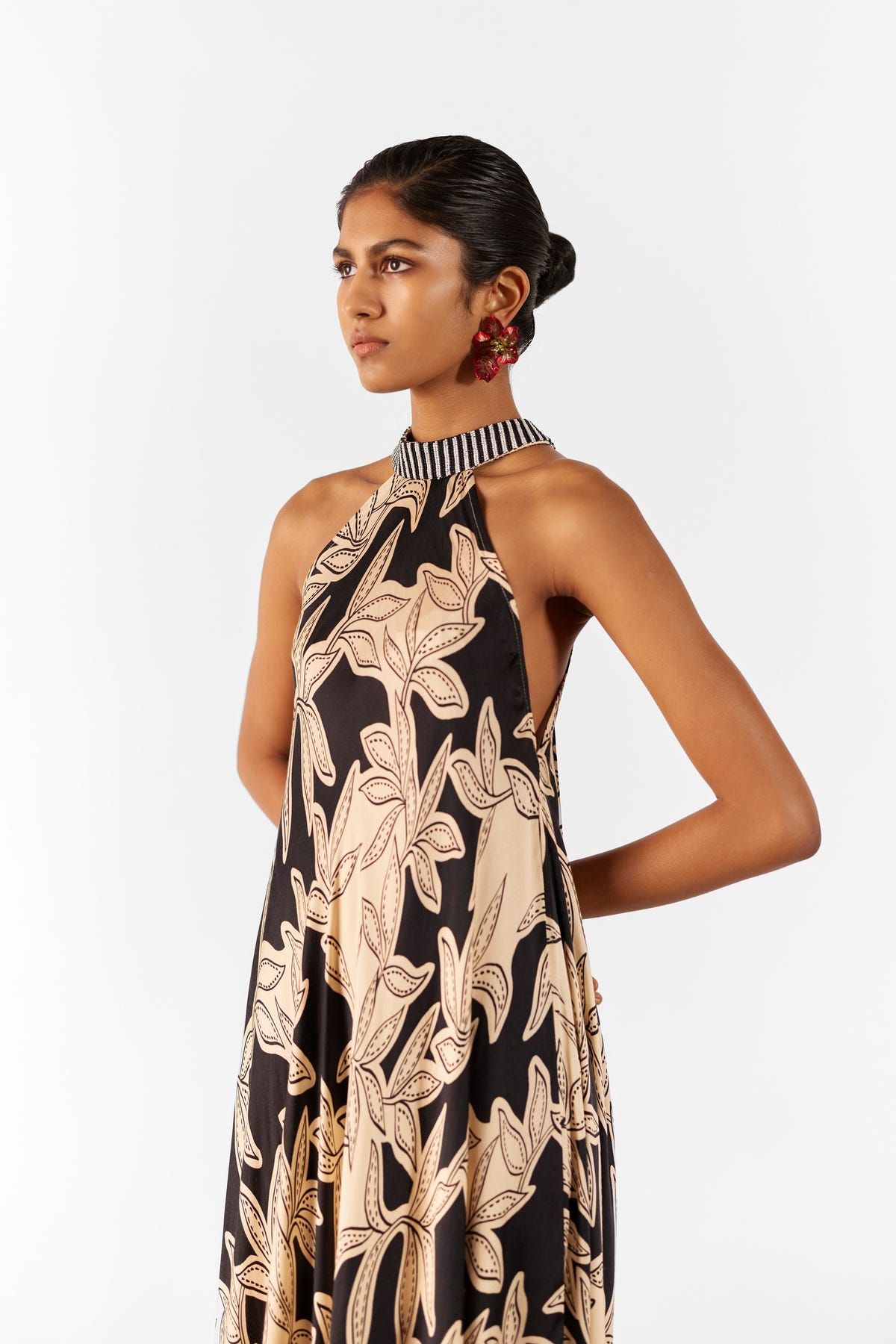 HAZEL HALTER DRESS - image 2