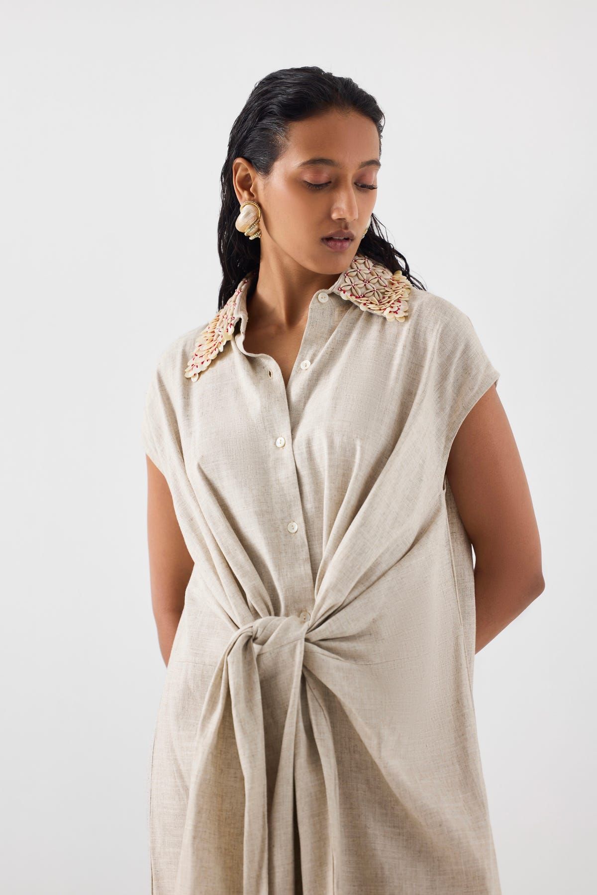 PALM ISLAND KNOT DRESS - image 2