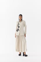 TIGER LILY LINEN BLAZER & SKIRT view 1