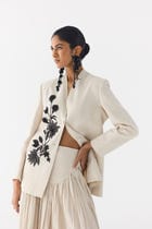 TIGER LILY LINEN BLAZER & SKIRT view 6