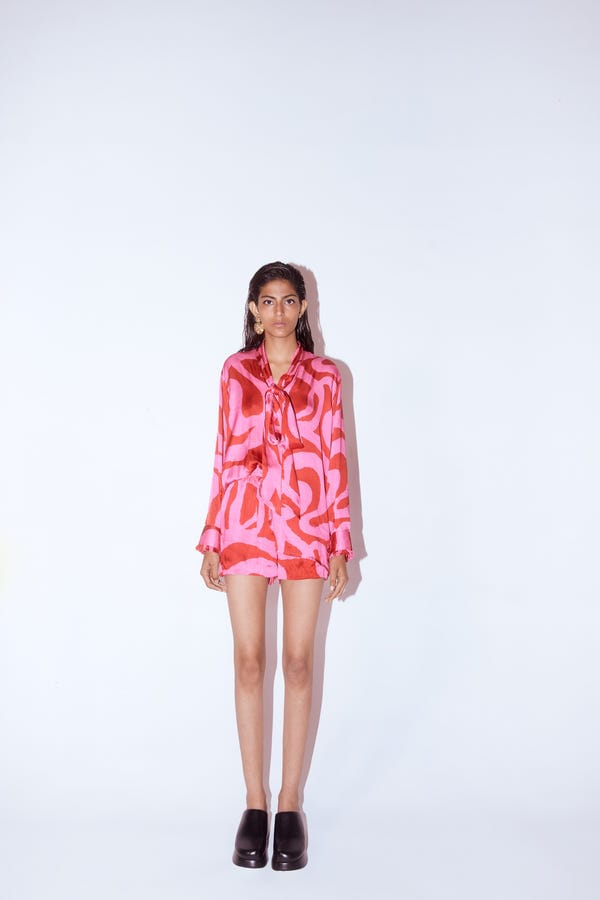 Studio Rigu — Candy Knot Shirt & Shorts Co-ord