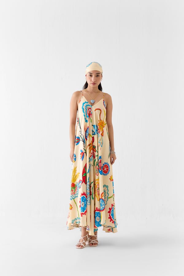 Studio Rigu — SANGANER STRAPPY DRESS