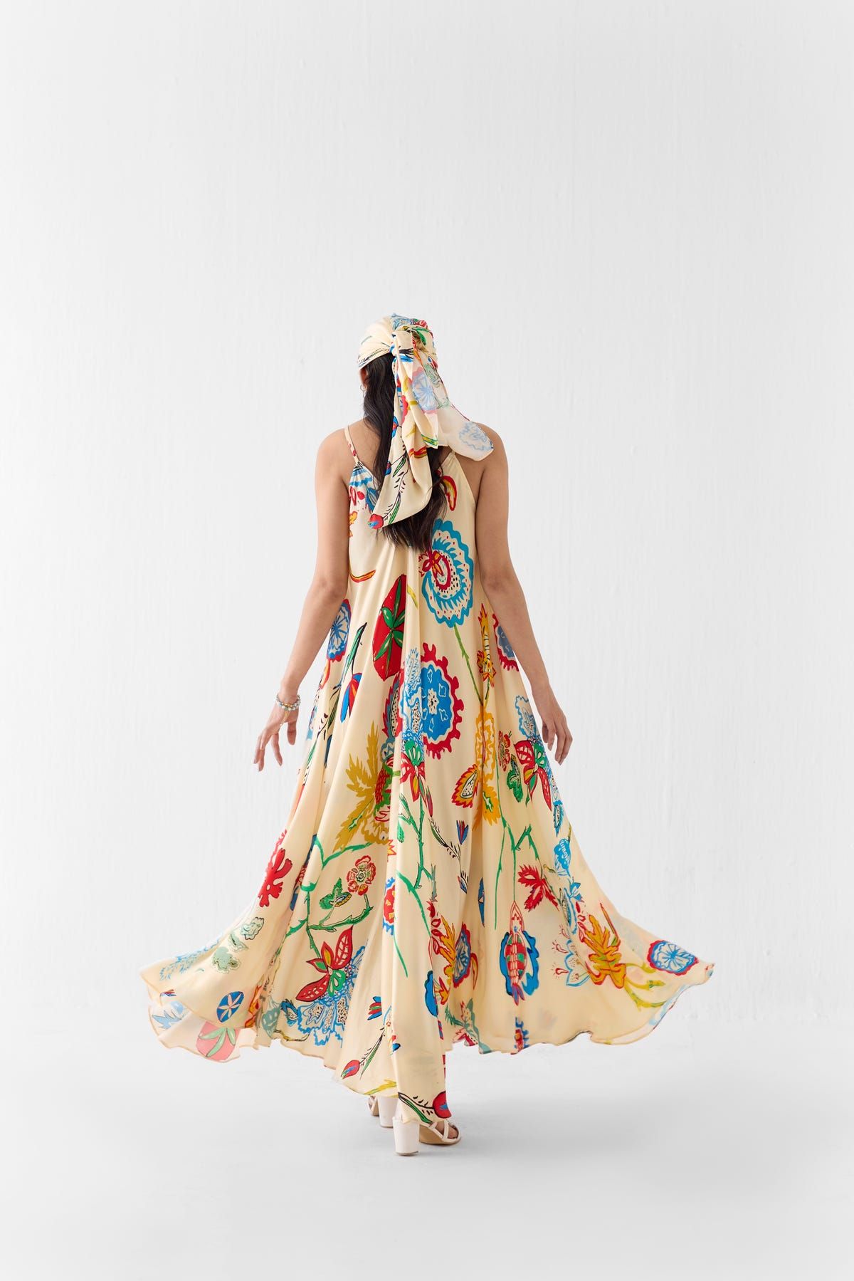 SANGANER STRAPPY DRESS - image 3