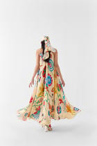 SANGANER STRAPPY DRESS view 3