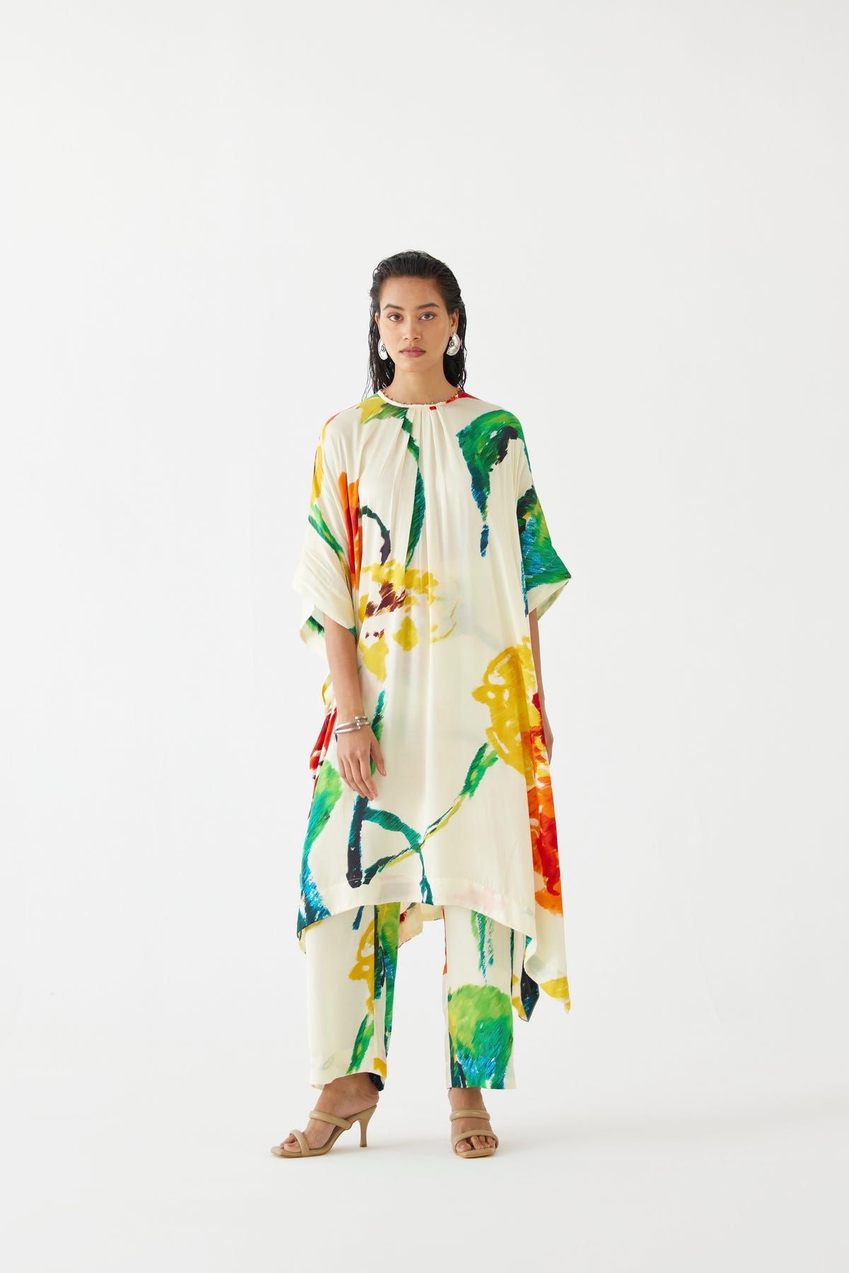 MONET KIMONO KURTA & PANTS CO-ORD - image 1