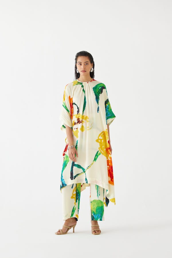 Studio Rigu — MONET KIMONO KURTA & PANTS CO-ORD