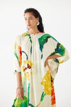 MONET KIMONO KURTA & PANTS CO-ORD view 4