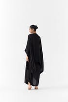 ONYX EMBROIDERED KIMONO AND KNOT SKIRT view 3