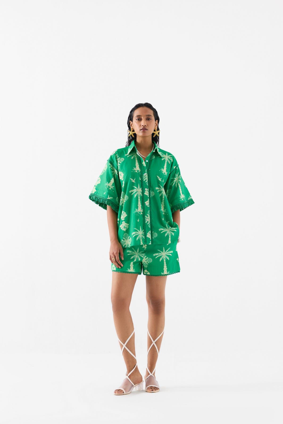 SAGO PALM SHIRT & SHORTS - image 1
