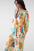 SANGANER BLAZER SHIRT AND TROUSERS CO-ORD view 2
