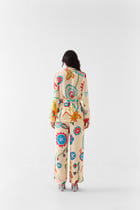 SANGANER BLAZER SHIRT AND TROUSERS CO-ORD view 3