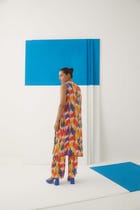 Ikat Kurta & Trousers view 3