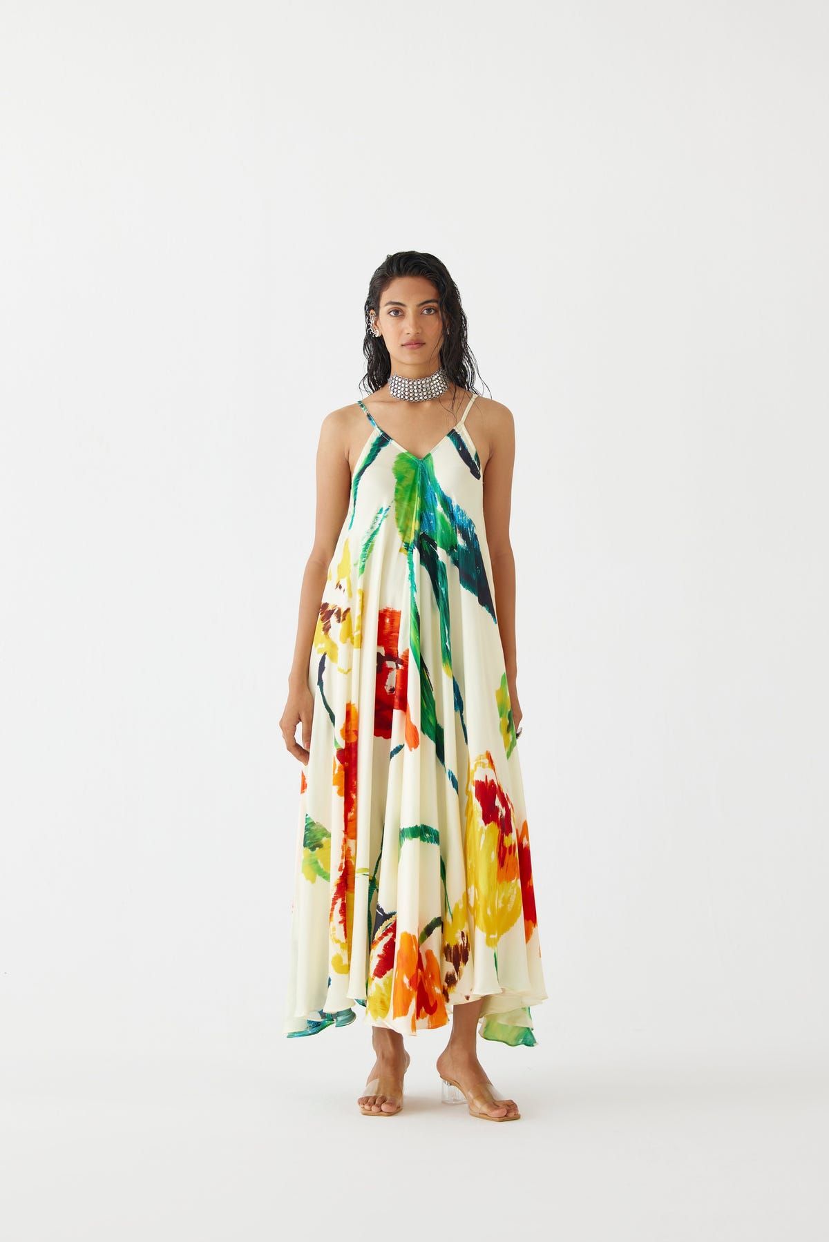 MONET STRAPPY DRESS - image 1