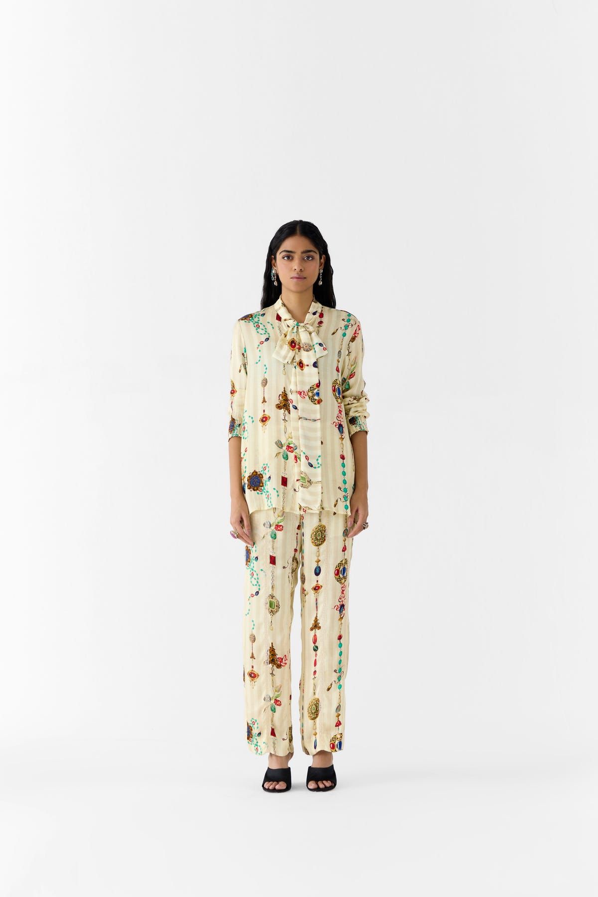 TIJORI KNOT SHIRT & PANTS - image 1