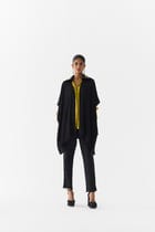 OLIVE CALLA LAYERED TWO TONE SHIRT view 1
