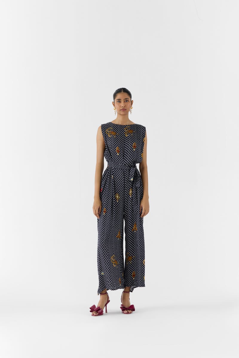 ONYX POLKA DOT JUMPSUIT
