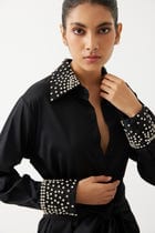 Night Sky Shirt Dress view 3