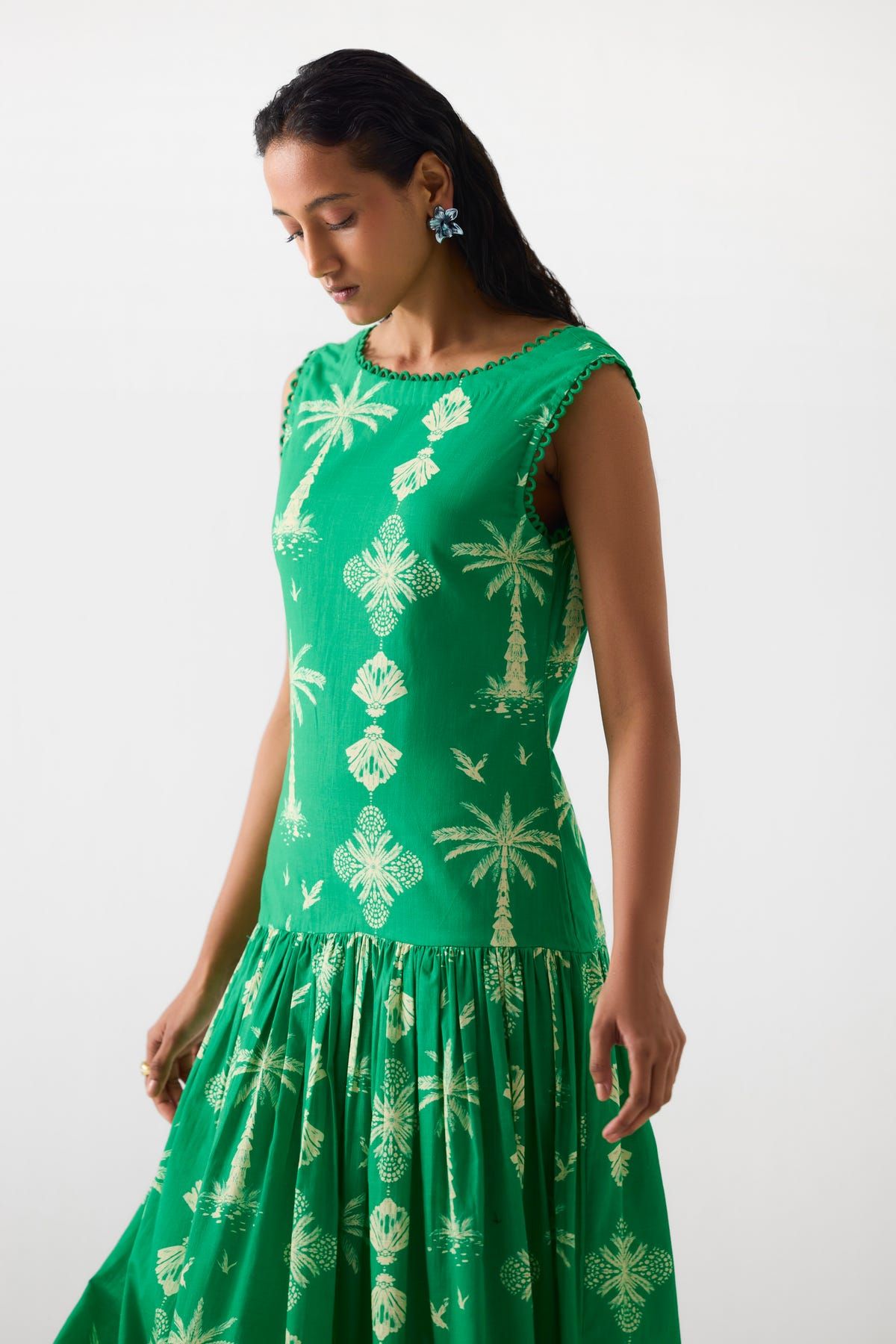 SAGO PALM LONG DRESS - image 3