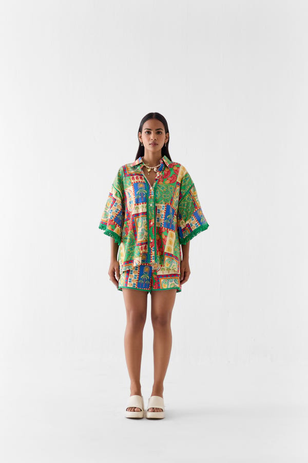 Studio Rigu — JOHARI  SHIRT & SHORTS CO-ORD