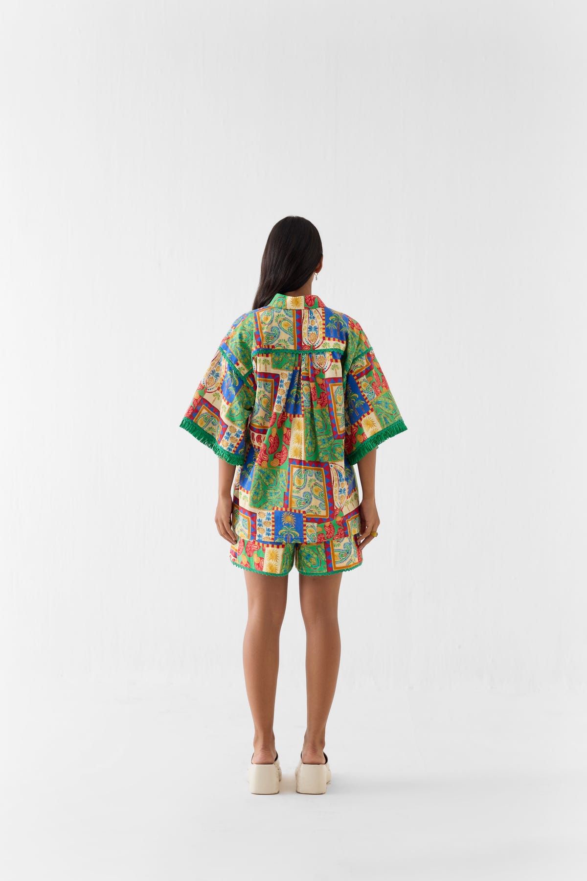 JOHARI  SHIRT & SHORTS CO-ORD - image 3