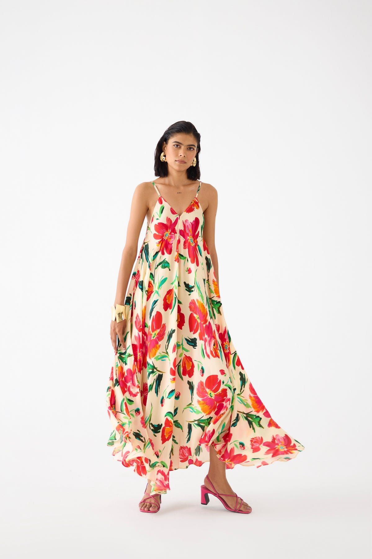 MAJORELLE STRAPPY DRESS - image 1