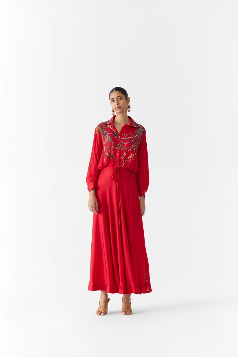 MAHARANI CROP TOP & SKIRT