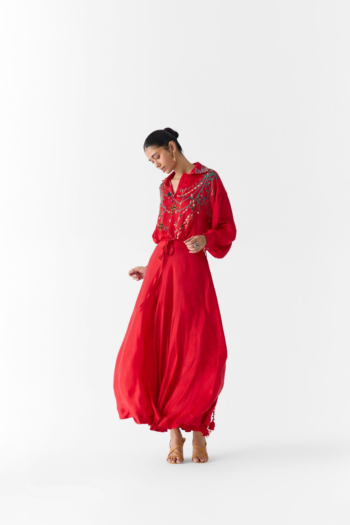 MAHARANI CROP TOP & SKIRT - image 4