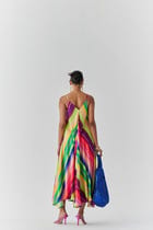 RAINBOW STRAPPY DRESS view 3