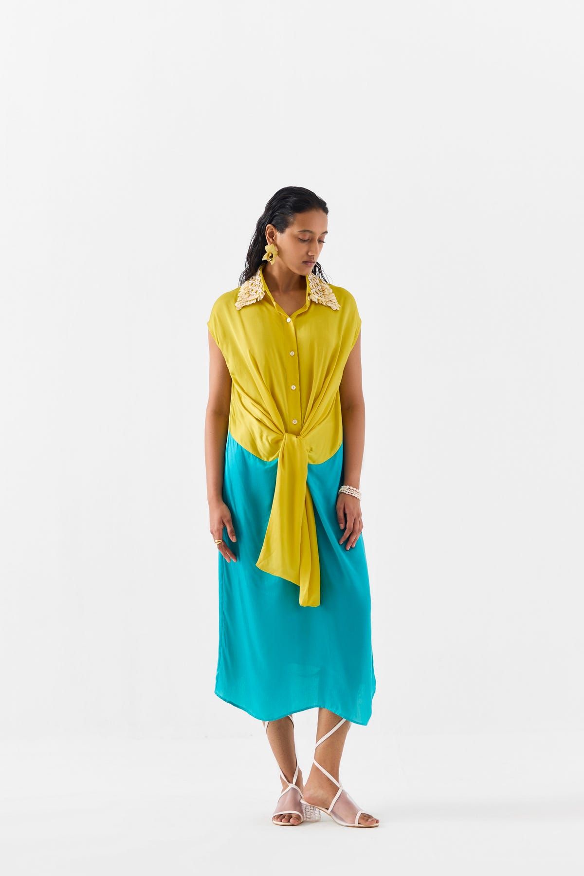 PINACOLADA KNOT DRESS - image 1