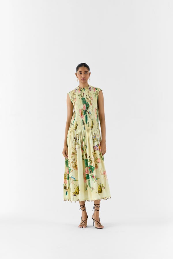 Studio Rigu — BLOSSOM RUCHING DRESS