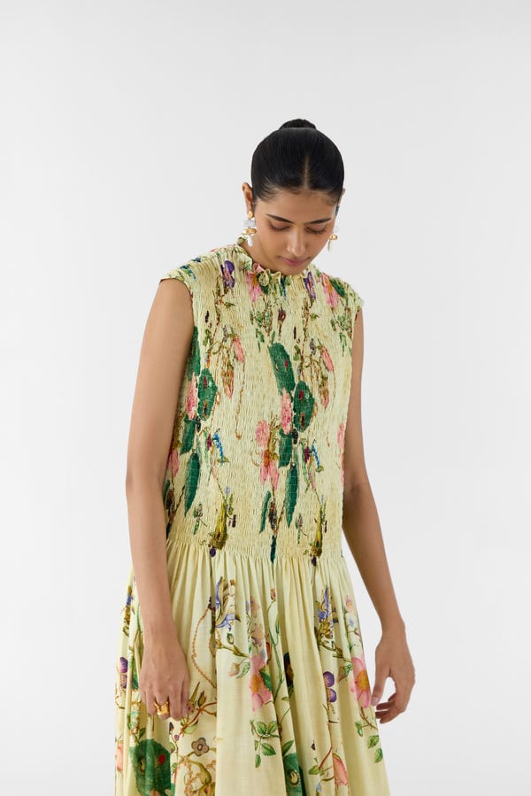Studio Rigu — BLOSSOM RUCHING DRESS