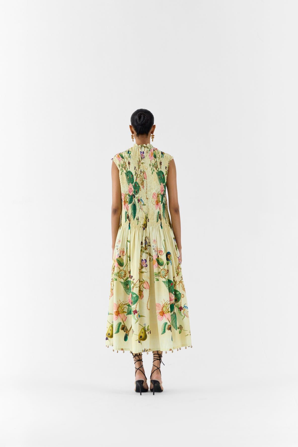 BLOSSOM RUCHING DRESS - image 3
