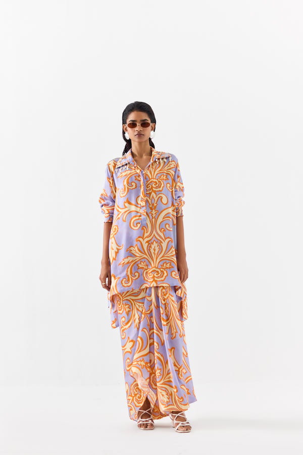 Studio Rigu — MOJITO ASYMMETRIC SHIRT AND SKIRT